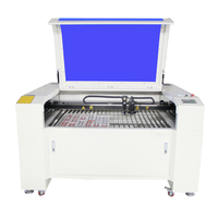 Machine de découpe laser CO2 automatique d'occasion 400 watts avec contrôle CNC, machine d'impression de date d'expiration CO2 150 watts, imprimante 6090