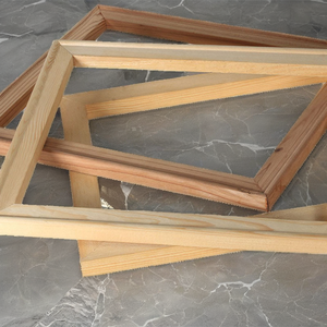 Minimalist Square Wood Photo <b>Frame</b> <b>Wall</b> Mount Handmade Wooden Picture <b>Frame</b> Modern Home Decor - Product Image 3
