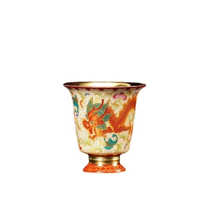 Tasse Maître en Céramique <span class=keywords><strong>Émaillée</strong></span> Faite à la Main, Motif Dragon et Phénix, Lampe de Table, Service à Thé, Cadeau de Mariage, Tasse à Thé Maître - Product Image 5