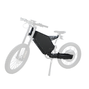 Nouveau design UE 2026 – Cadre de vélo électrique robuste noir, rouge et blanc, déport de 170 mm avec amortisseur arrière, disponible en trois couleurs - Product Image 6