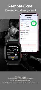 Niveau médical Fitness Tracker Senior 4G Tension Artérielle Montre Intelligente HW20 Double Puce Santé Montre Intelligente Avec Chute Vers Le Bas Alarme & SOS - Product Image 6