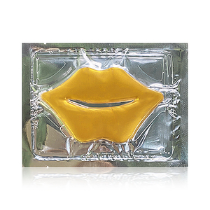 Parches de Hidrogel para Labios de Marca Privada en Oferta, Hidratantes, Humectantes, Voluminizadores, Mascarilla de Noche para Labios con Colágeno Rosa Dorado - Product Image 6