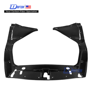 Nouveau kit de personnalisation du compartiment moteur en fibre de carbone de style Drifton JDM pour R35 GTR - Product Image 1