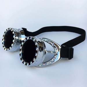 Nouvelles Lunettes Steampunk Diamantées Unisexe Style Rétro 2019 pour Cosplay DIY - Product Image 6