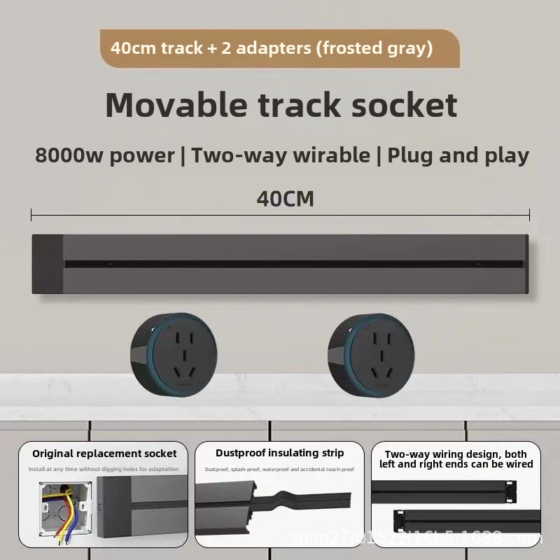 Gris 0,4 M pista + 2 cinco agujeros