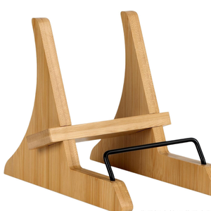 Fabricant de support de <span class=keywords><strong>livre</strong></span> de <span class=keywords><strong>cuisine</strong></span> en bambou, support de <span class=keywords><strong>livre</strong></span> de recettes avec support de page en métal, support de tablette de comptoir OEM - Product Image 4