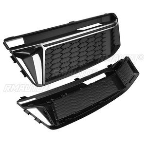 Para Audi A4 B9 S-Line S4 2016 2017 2018, cubierta de faro antiniebla delantero, embellecedor de luz antiniebla, rejilla de malla de nido de abeja, accesorios para coche - Product Image 4