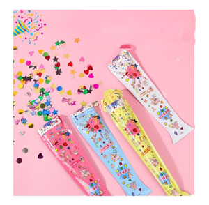 Party Poppers - 20 Cannoni Per Coriandoli Ad Aria Compressa - Giocattoli Sicuri Per Feste, Matrimoni, Capodanno, Compleanni