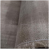 Tissu en fibre de basalte ignifuge, résistant à la chaleur, à l'acide et à la corrosion, renforcé, construction sergé simple, 200g