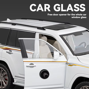 HTF 1:18 Automodel LC300 Land Cruiser <span class=keywords><strong>Model</strong></span> van metaal, simulatieauto's met geluid en licht, verzamelmodel speelgoedauto met AAA-batterij - Product Image 4