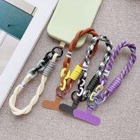 Cordon de poignet universel pour téléphone portable, style coréen, avec attache courte, accessoire décoratif pour téléphone portable