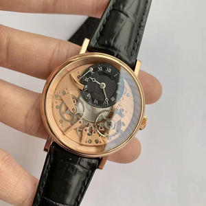 Reloj Mecánico Automático de Lujo con Caja de Acero Inoxidable, Esfera de Cristal de Zafiro, Correa de Cuero Vacuno, Resistente al Agua 5BAR - Product Image 2