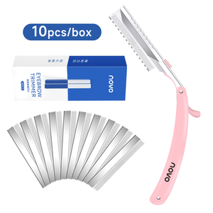 <span class=keywords><strong>Prodotti</strong></span> di Tendenza in Vendita: Lame di Precisione per Esfoliazione Sopracciglia, Strumento Dermaplaning, Trimmer per Sopracciglia, Rasoio Facciale Unisex - Product Image 6