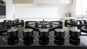 Cuisinière à gaz de table à 5 brûleurs en verre trempé pour la cuisine à domicile - Product Image 4