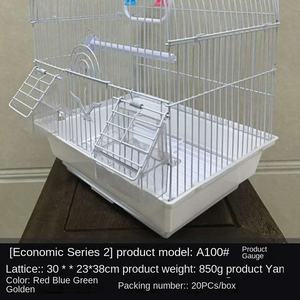 A100 Metalen Vogelkooi Vast Patroon Nest Voor Papegaaien Spreeuwen Lijsters En Mynns Gemaakt Van Externe Acacia - Product Image 3