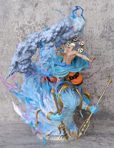 ของเล่นของขวัญสำหรับเด็กรูปปั้นอนิเมะ Thunder God Enel PVC 35cm - Product Image 5