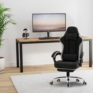 High Quality Vintage Brown Leather Ergonomic Gaming Chair New Design Revolving Reclining Swivel with Comfortable <b>Footrest</b> - Product Image 2