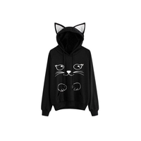 Nouveauté 2024 – Sweat à capuche tricoté pour femme, grande taille, personnalisé, 100 % coton, imperméable, respirant, hiver, couleur unie