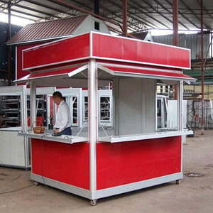 Container Prefabbricato Personalizzato con Saldatura Automatica, Mini Casa, Casetta di Sicurezza, Chiosco di Sicurezza per Punti di Guardia Commerciali e Servizi Igienici - Product Image 2