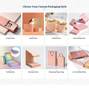 Caja Organizadora <span class=keywords><strong>de</strong></span> Zapatos <span class=keywords><strong>de</strong></span> Papel Kraft Rígido para Mujer, con Logotipo Personalizado en Relieve, para Zapatos <span class=keywords><strong>de</strong></span> <span class=keywords><strong>Boxeo</strong></span> - Product Image 3