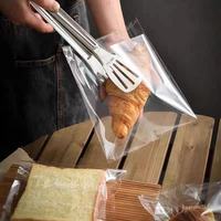 Conception Personnalisée Sac à Pain en Plastique Alimentaire Cellophane Emballage Stockage Boulangerie Toast Sandwich Pain Sac d'Emballage