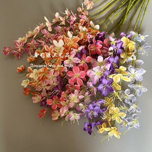 Fleurs artificielles en jasmin pleureur imprimées en 3D Xinyiyuan, multicolores, décoration intérieure, vente en gros transfrontalière - Product Image 2