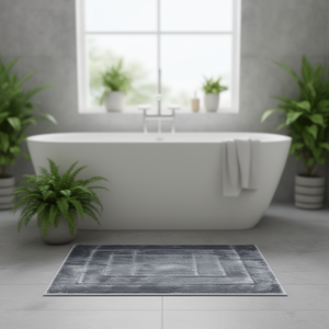 Tapis de bain gris FRAME Art 38 (90x60cm) YM5023 - Product Image 3
