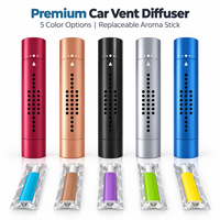Logo personnalisé voiture monté aromathérapie diffuseur de voiture sans eau parfum naturel intelligent voiture évent clip sortie désodorisant diffuseur