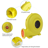 Souffleur d'air électrique haute puissance 1500W 2HP avec dégonfleur, machine gonflable efficace pour un gonflage rapide