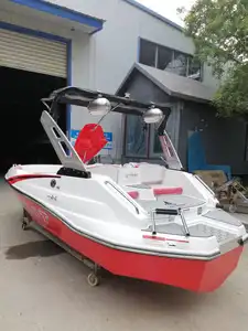 ファクトリーダイレクトスポーツアルミカタマランフィッシングボート7.3mラグジュアリーヨットボート