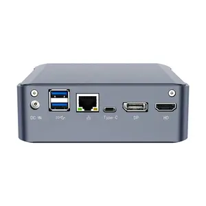 Minitree portátil bolsillo Mini PC ventilador de refrigeración ordenador para juegos con Intel i7 10510U i5 10210U 2 * DDR4 M.2 NVME 4K 60Hz HD2.0