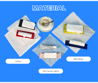 Lingettes humides jetables personnalisables en coton tissé 100 % antimicrobien, compressées individuellement, pour compagnies aériennes, avec logo personnalisé