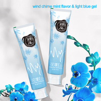 Dentifrice blanchissant à la phytate de sodium en marque privée, saveur menthe fraîche pour réduire les mauvaises odeurs, dentifrice en gel coloré OEM