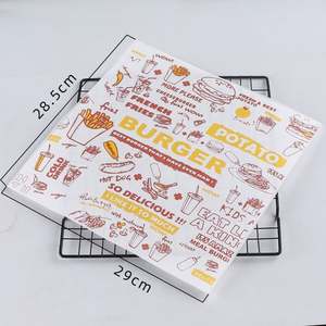 Customizable Greaseproof Pulp Baking <b>Paper</b> for Wrapping Foods Hamburger Manufactured Chemical Pulp Paperboard <b>Print</b> Experts - Product Image 1