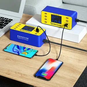 Cơ Khí Sạc 6M 8M 3.0 USB 6-Port 8-Port Thông Minh Hiển Thị Kỹ Thuật Số Sạc Nhanh Cho Điện Thoại iPad Mac Đa-Cổng Sạc - Product Image 4