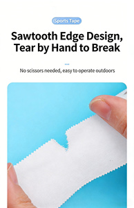 Bande <span class=keywords><strong>de</strong></span> contention sportive hautement élastique, respirante, auto-adhésive, pour le soutien des blessures, bande <span class=keywords><strong>de</strong></span> contention sportive - Product Image 4