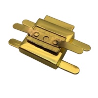 Boucles de verrouillage en alliage de zinc classiques et tendance de haute qualité, directement de l'usine, pour sacs et bagages