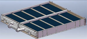 बड़े बिजली जनरेटर के लिए औद्योगिक गैस जनरेटर H2 कूलर हाइड्रोजन शीतलन प्रणाली - Product Image 2