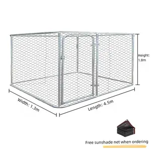 Cages pour animaux d'événements à grande échelle Cages pour animaux de compagnie anti-corrosion