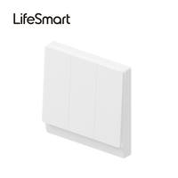 Nuevo Interruptor Inteligente Google Home de 1/2/3 Vías, 16A 220V, Control Remoto por Aplicación, Sin Neutro, Sin Parpadeo, Certificado CE, ABS+PC