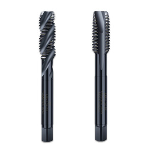 Tepsis Metric Chip Free Machine Tap M2x0.4 P2 à cannelure droite, nitrué, pour machine à fileter les métaux non ferreux - Product Image 1