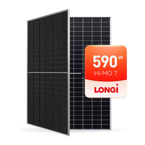 Longi <strong>Solar</strong> Modules Hi-mo7 LR5-72HGD Best Bifacial 560W-590W Mono PERC <strong>Solar</strong> Panel with Half <strong>Cell</strong> N-Type IBC Features - Product Image 1