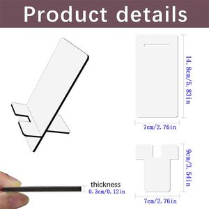 Custom Photo <b>Phone</b> <b>Stand</b> - Blank Sublimation Lazy Holder for Desk, Promo Giveaway, Personalized Gifts - Product Image 4