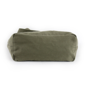 Sac fourre-tout professionnel personnalisé, écologique, grand, uni, en toile de coton, réutilisable, sac de shopping à bandoulière, deux poches, fermeture à glissière - Product Image 5