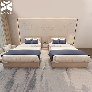 Meubles d'hôtel de conception moderne, ensemble complet, fabrication sur mesure, lits simples et doubles pour les chambres d'hôtes et les appartements - Product Image 3