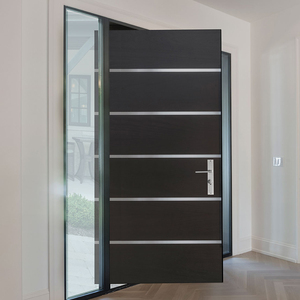 Puertas de entrada frontal modernas de lujo <span class=keywords><strong>NOCO</strong></span>, puerta de entrada de seguridad frontal exterior antirrobo a prueba de balas, puerta frontal interior de alta calidad - Product Image 6