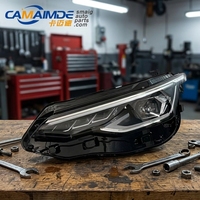 Camaimde OEM 5HN941035A / 036A 5H1941035A Phares 12V Neufs, Feux de Route et de Croisement, Adaptés aux Phares de Golf 8.5 Faible Spécification