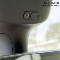 Housse de caméra de voiture compatible avec Tesla Model 3 Y Webcam ABS arrière populaire Slide Blocker Privacy Protector convient également à la tablette PC