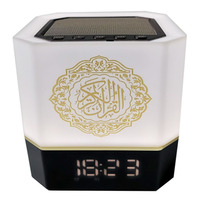 Hadiah Islam pemutar Quran, speaker lampu sentuh digital muslim dengan remote control