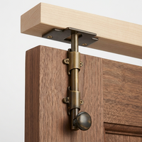 Loquet de sécurité encastré de haute qualité, style traditionnel, en laiton massif, anti-effraction, pour portes extérieures d'hôtels, facile à installer